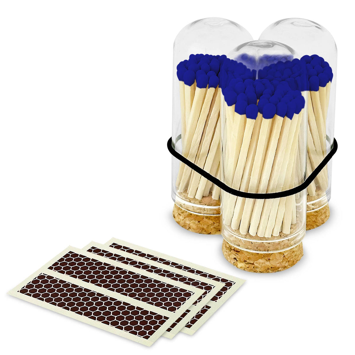 2" Matches + Mini Cloche - Colors of Your Choice + Strikers: Yellow