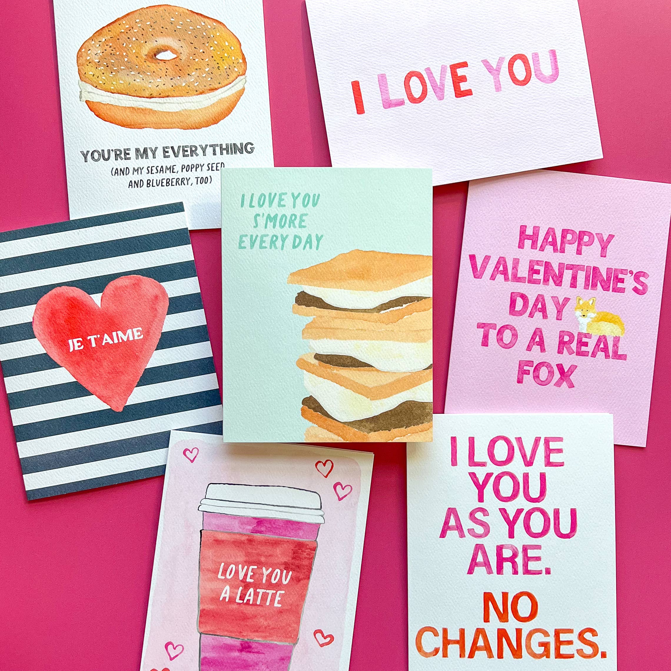 Je T'aime Greeting Card | I love you in French Card
