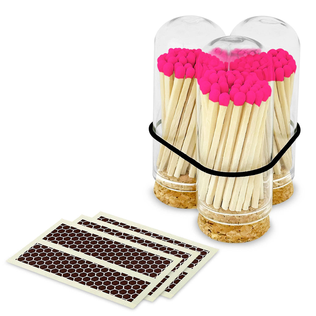 2" Matches + Mini Cloche - Colors of Your Choice + Strikers: Yellow