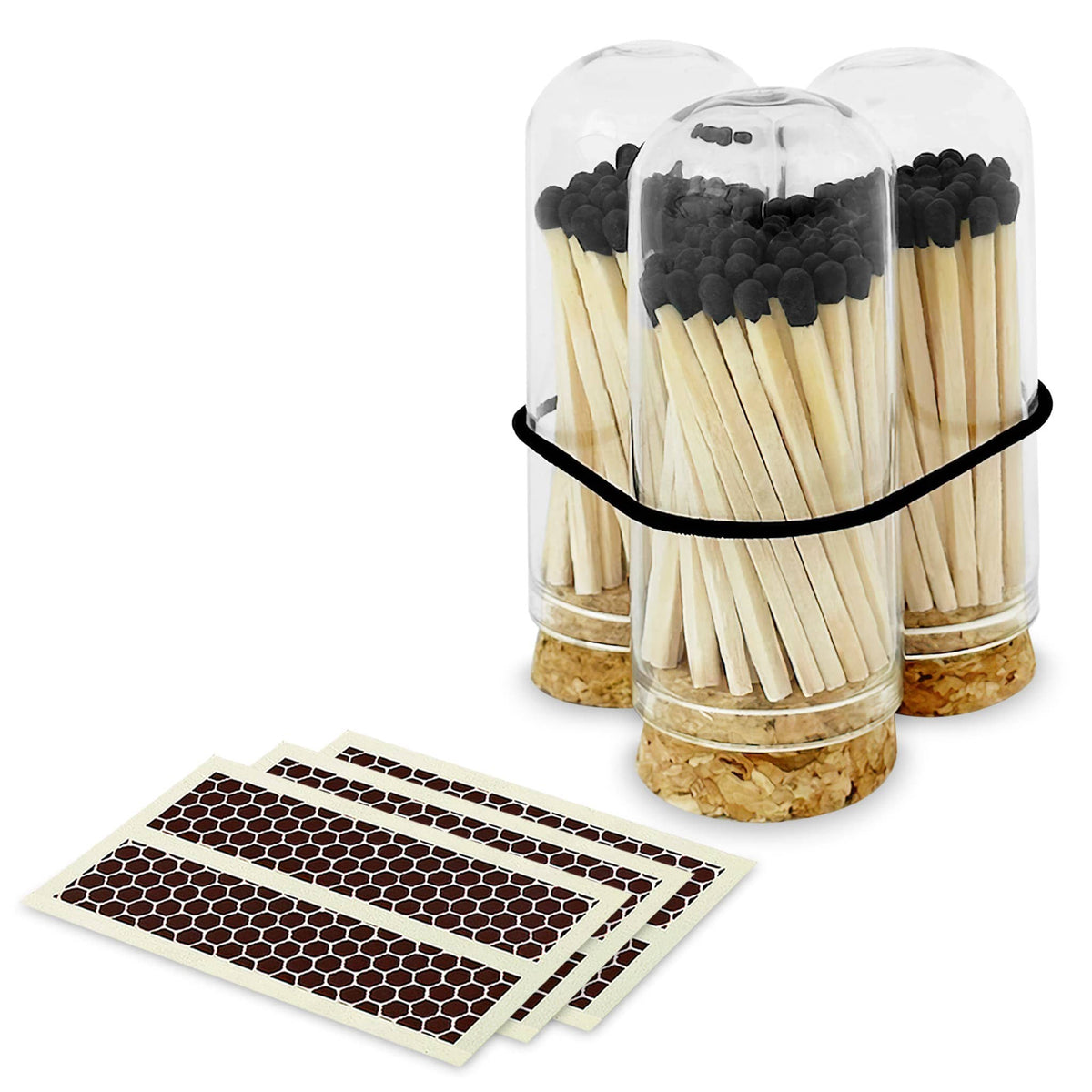 2" Matches + Mini Cloche - Colors of Your Choice + Strikers: Yellow
