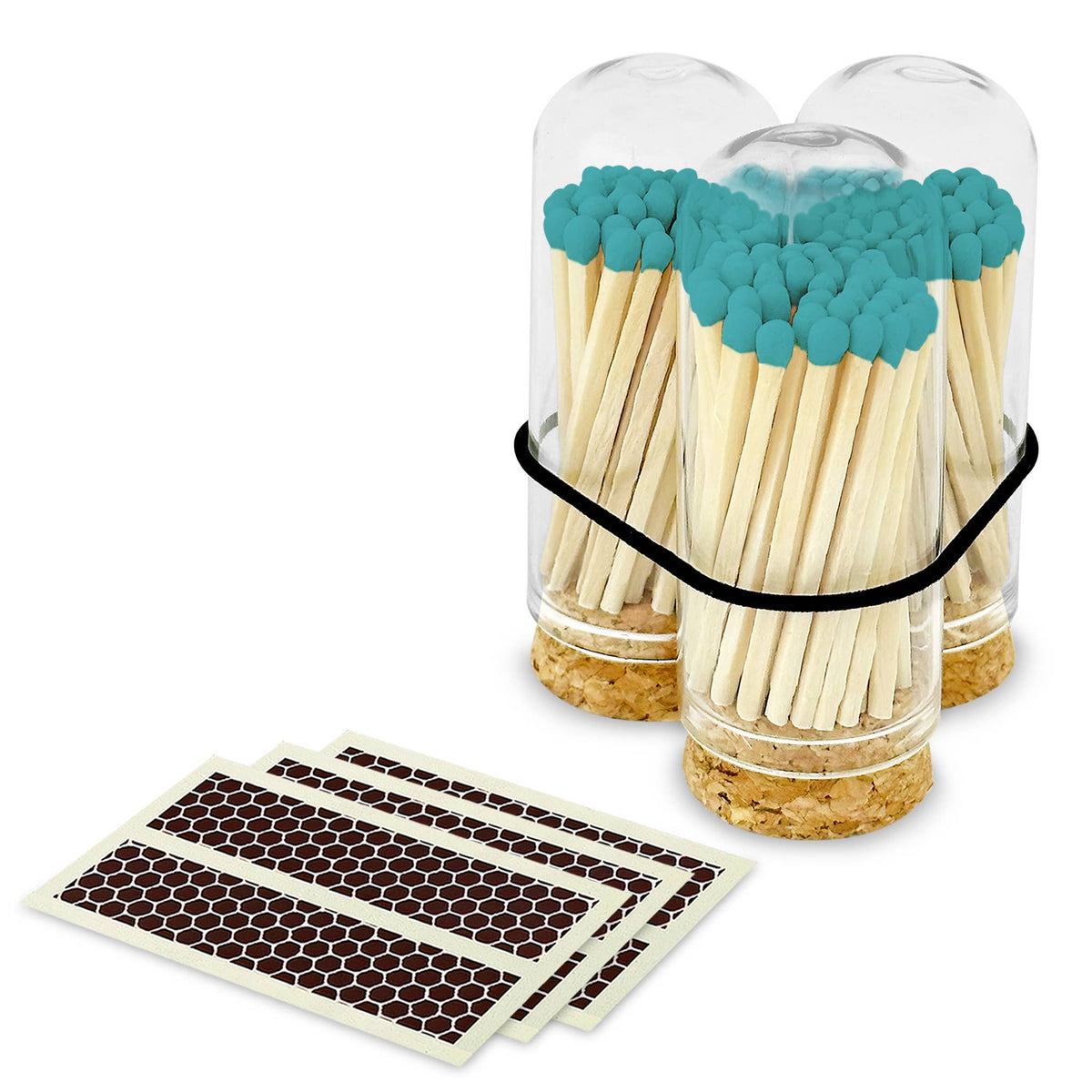 2" Matches + Mini Cloche - Colors of Your Choice + Strikers: Yellow