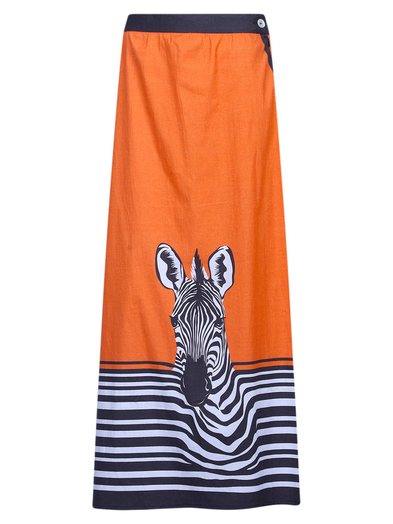 AIX SKIRT | ZEBRA ORANGE: M