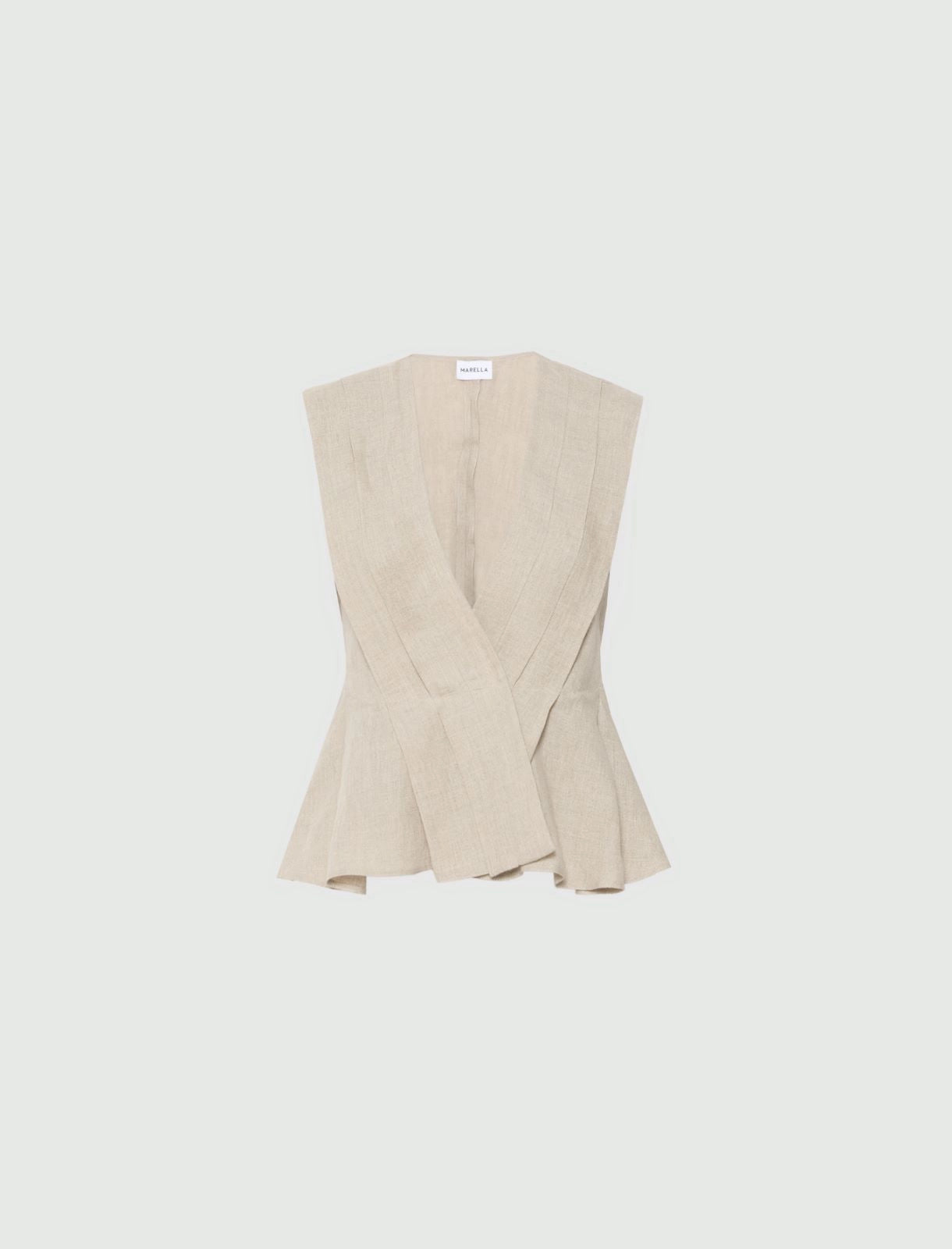 MLLVALLO Linen Top