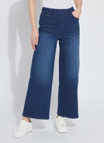 Sylvia Wide Leg Premium Indigo Black