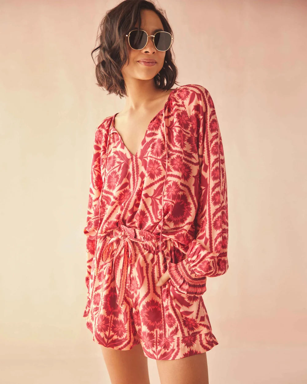 Riviera Blouse Tessa Goji