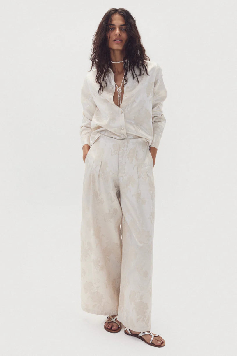 Culotte Brocade Ivory Garden