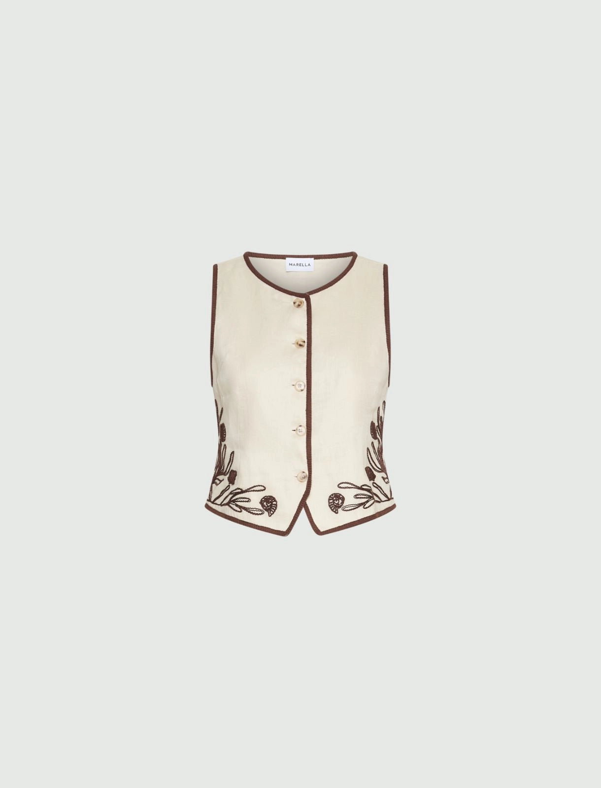 MLLAEROVIA Shell Top