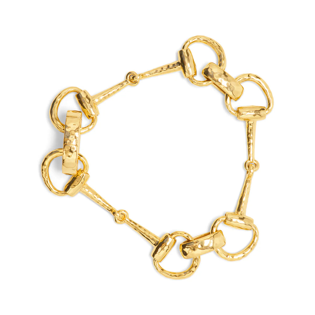 Equestrian Snaffle Bit bracelet 8"