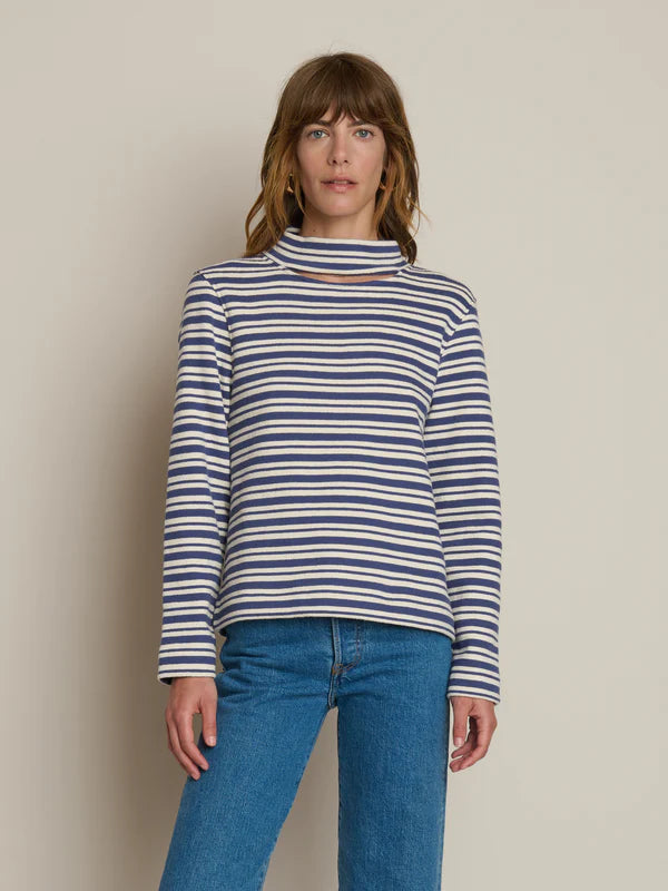 Delphine Sweatshirt Tossed Stripe