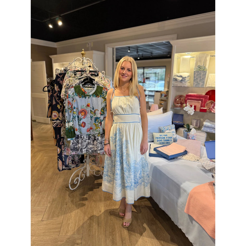 Grasse Piped Sundress