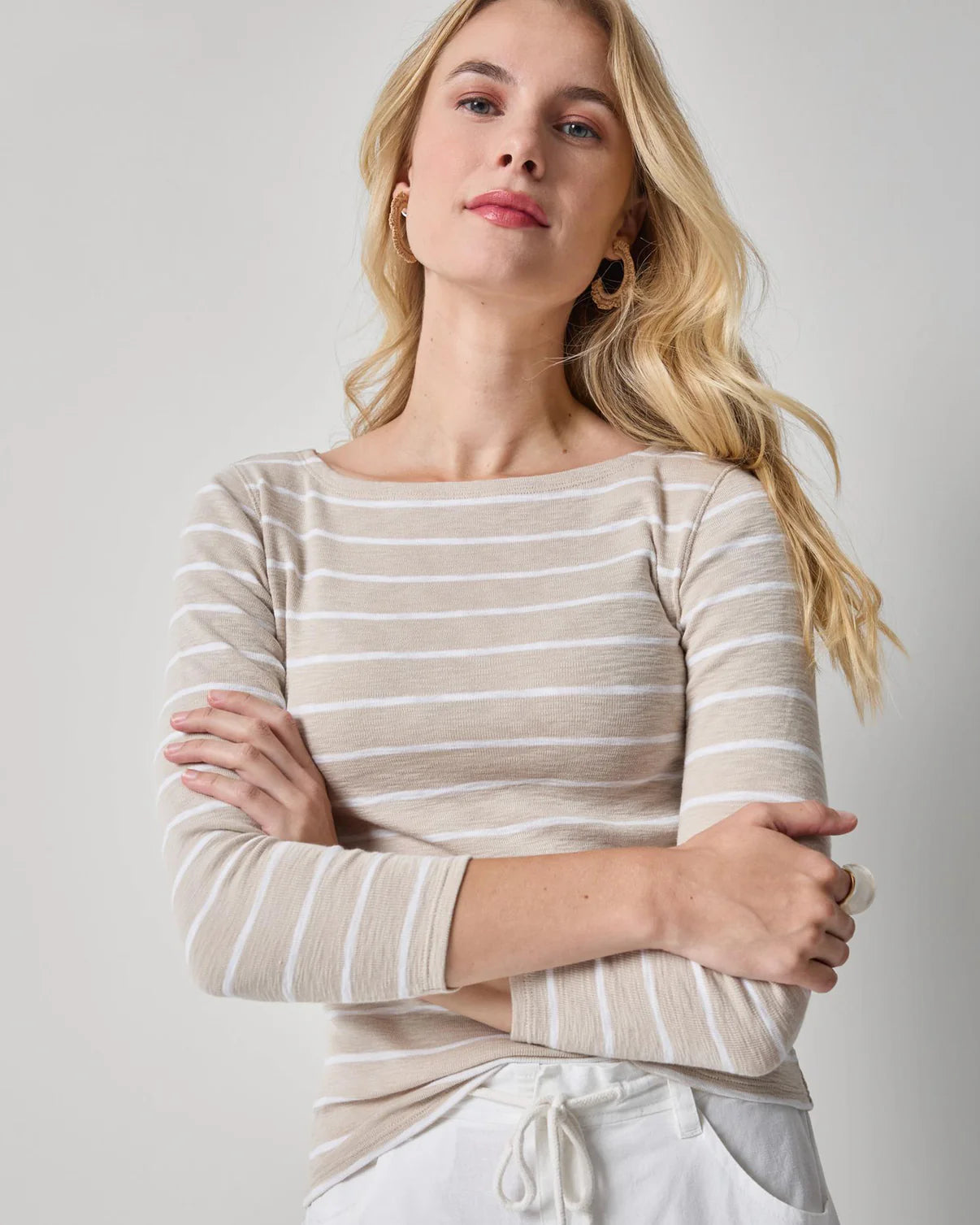 Striped Boatneck Bamboo