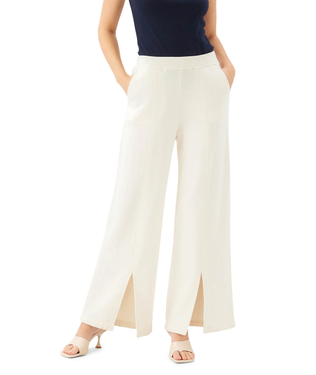 Slit Front Sweat Pant