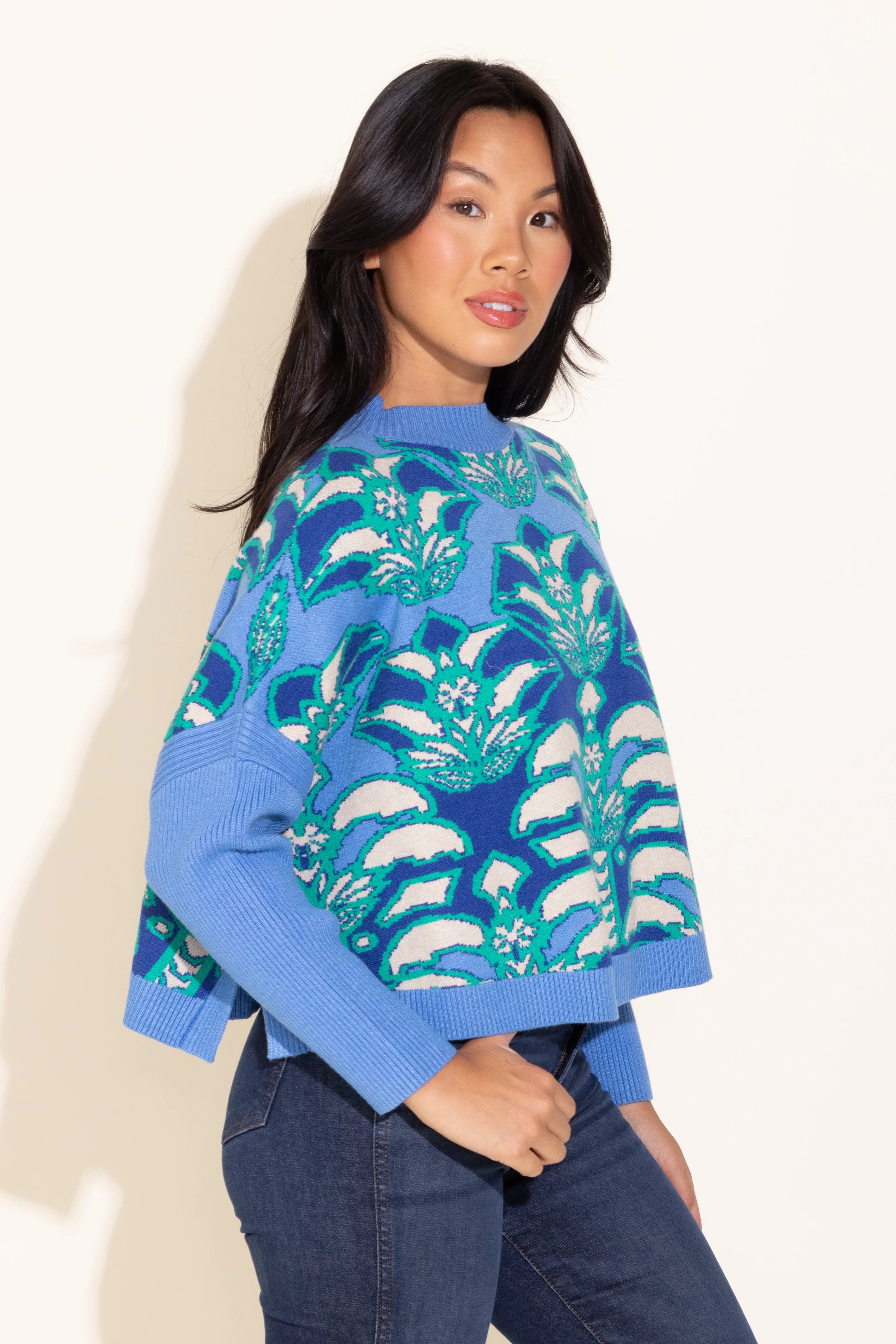 Leona Sweater Teal
