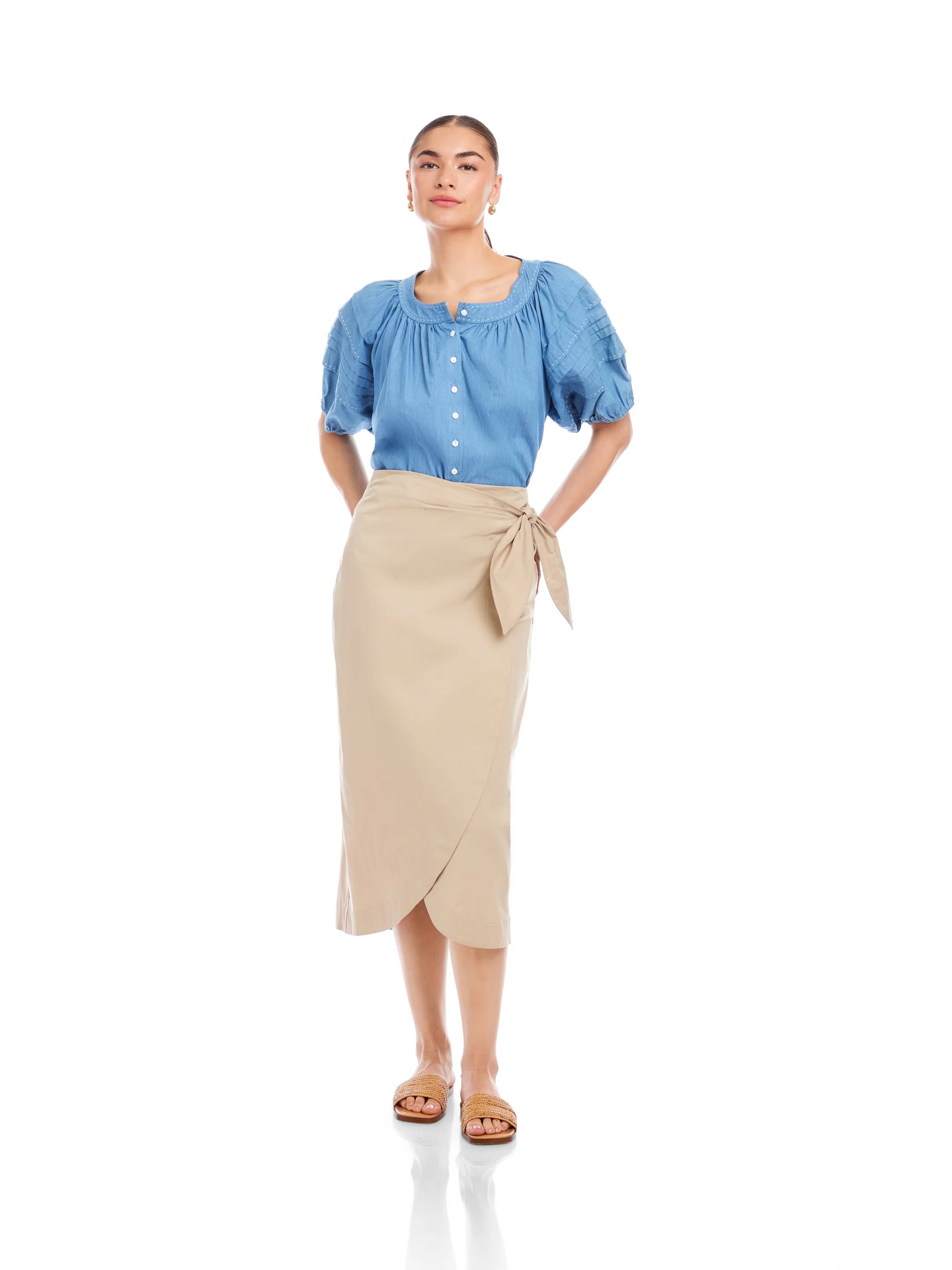 Penelope Wrap Skirt