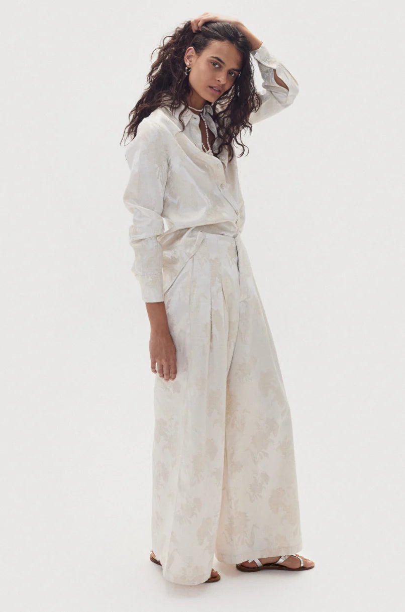 Culotte Brocade Ivory Garden