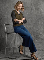 Sylvia Wide Leg Premium Indigo Black
