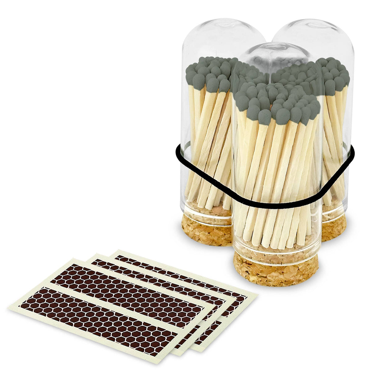 2" Matches + Mini Cloche - Colors of Your Choice + Strikers: Yellow