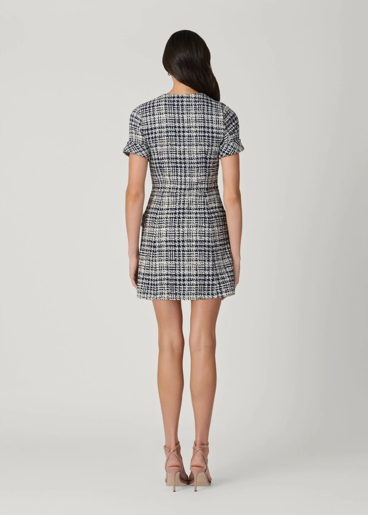 Haisley Dress Navy Ivory