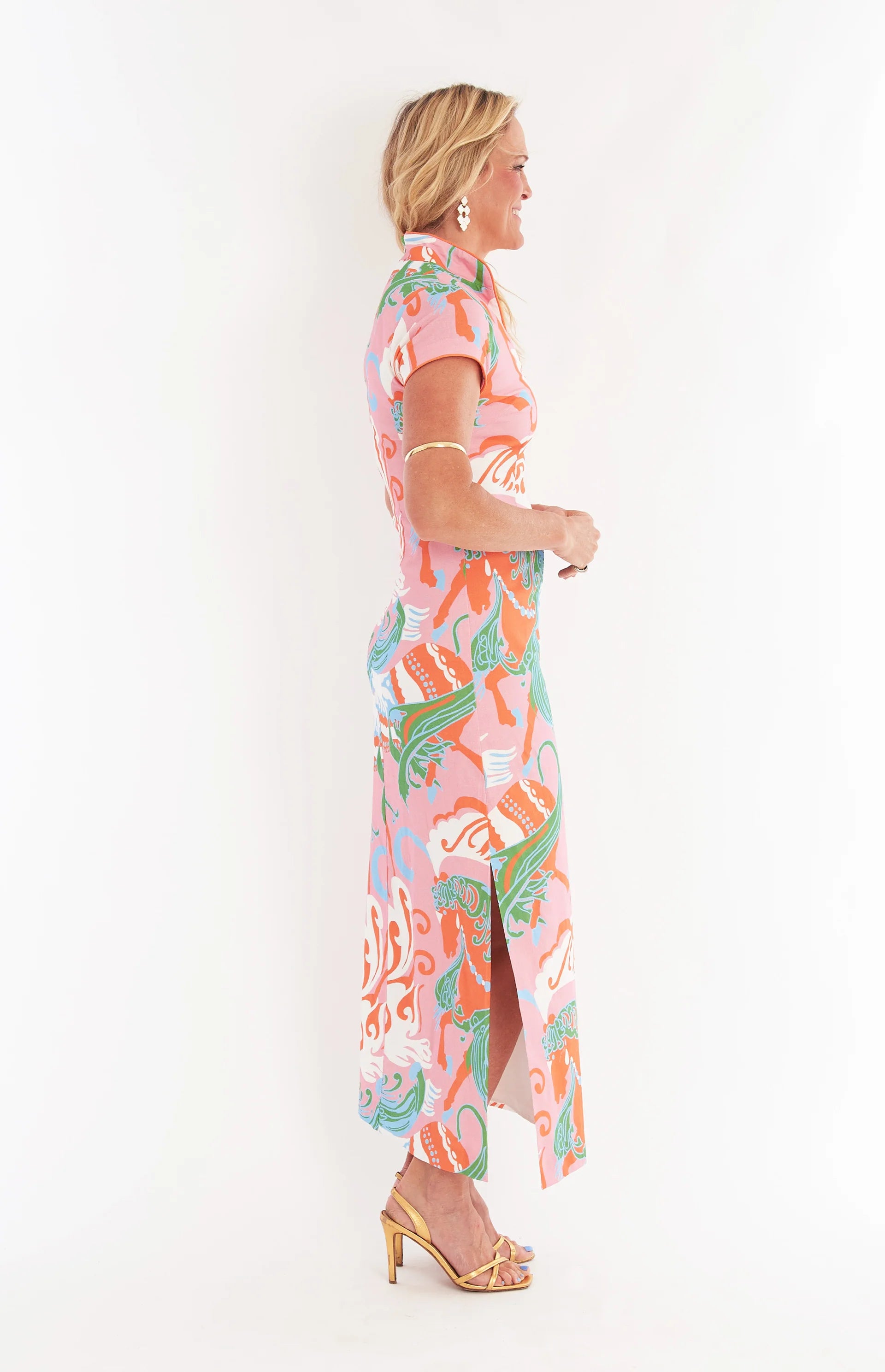 Tarpon Dress Nouveau Guava