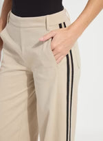 Brinne Side Stripe Trouser Crisp Khaki