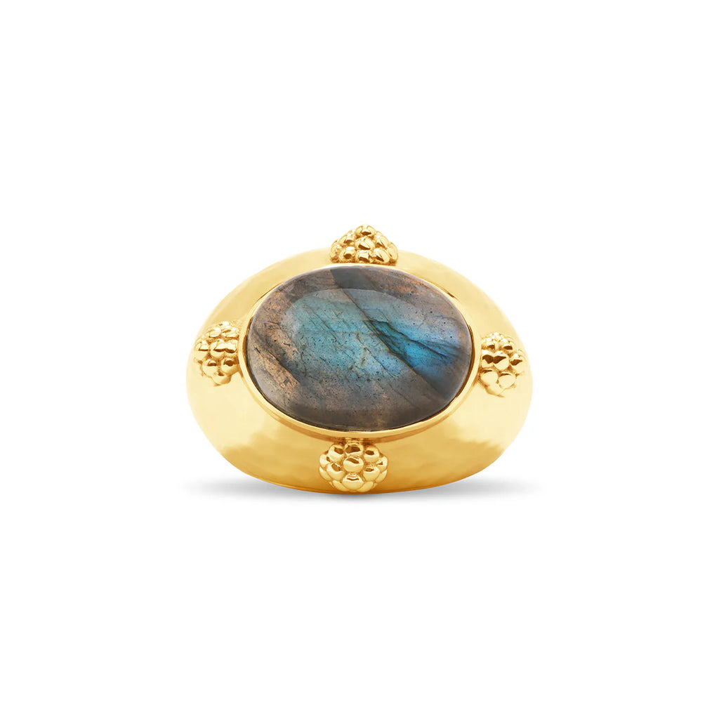 Cleopatra Oval Ring Labradorite