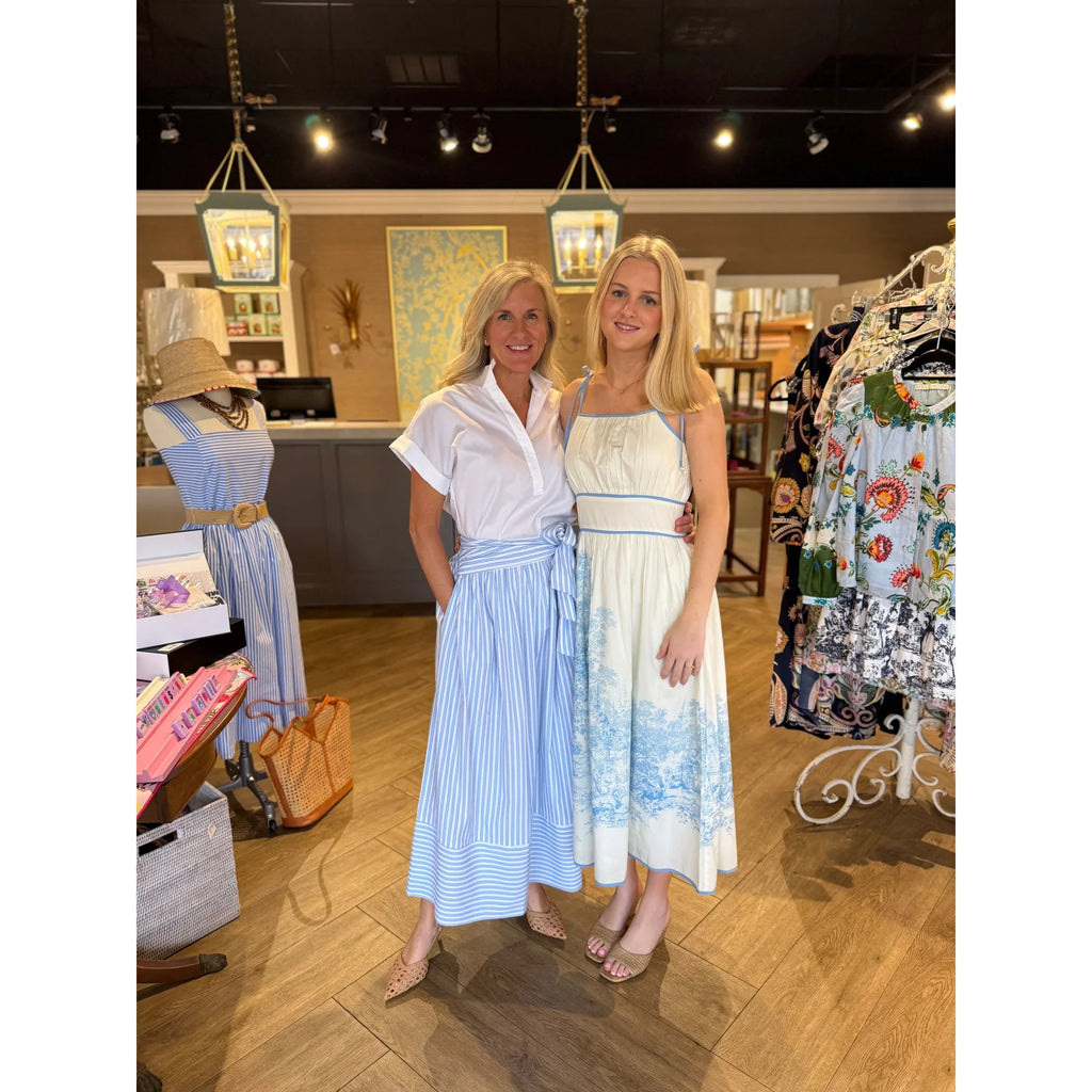 Grasse Piped Sundress