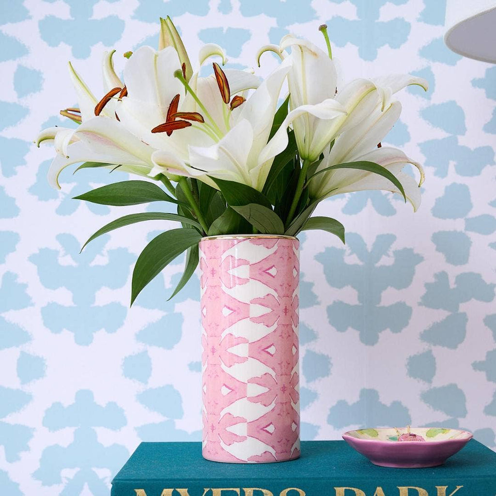 Palm Rose Vase: One Size