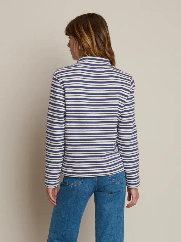 Delphine Sweatshirt Tossed Stripe