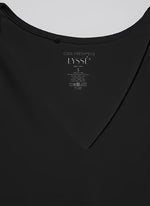 Essential V-neck Shell Black