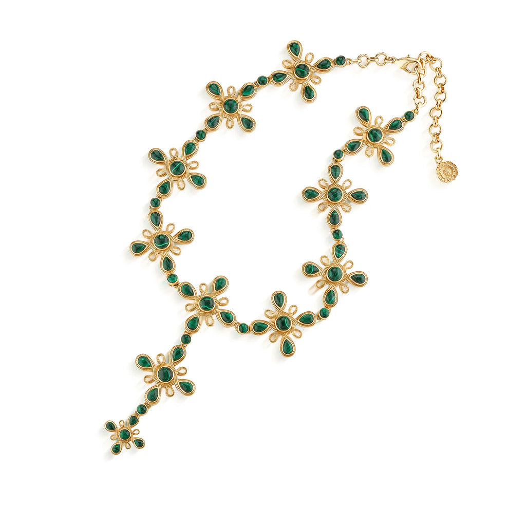 Monique Malachite Convertible Necklace