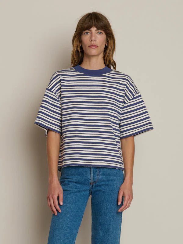 Gio Sweatshirt Blue White Stripe