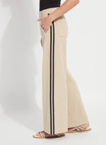 Brinne Side Stripe Trouser Crisp Khaki