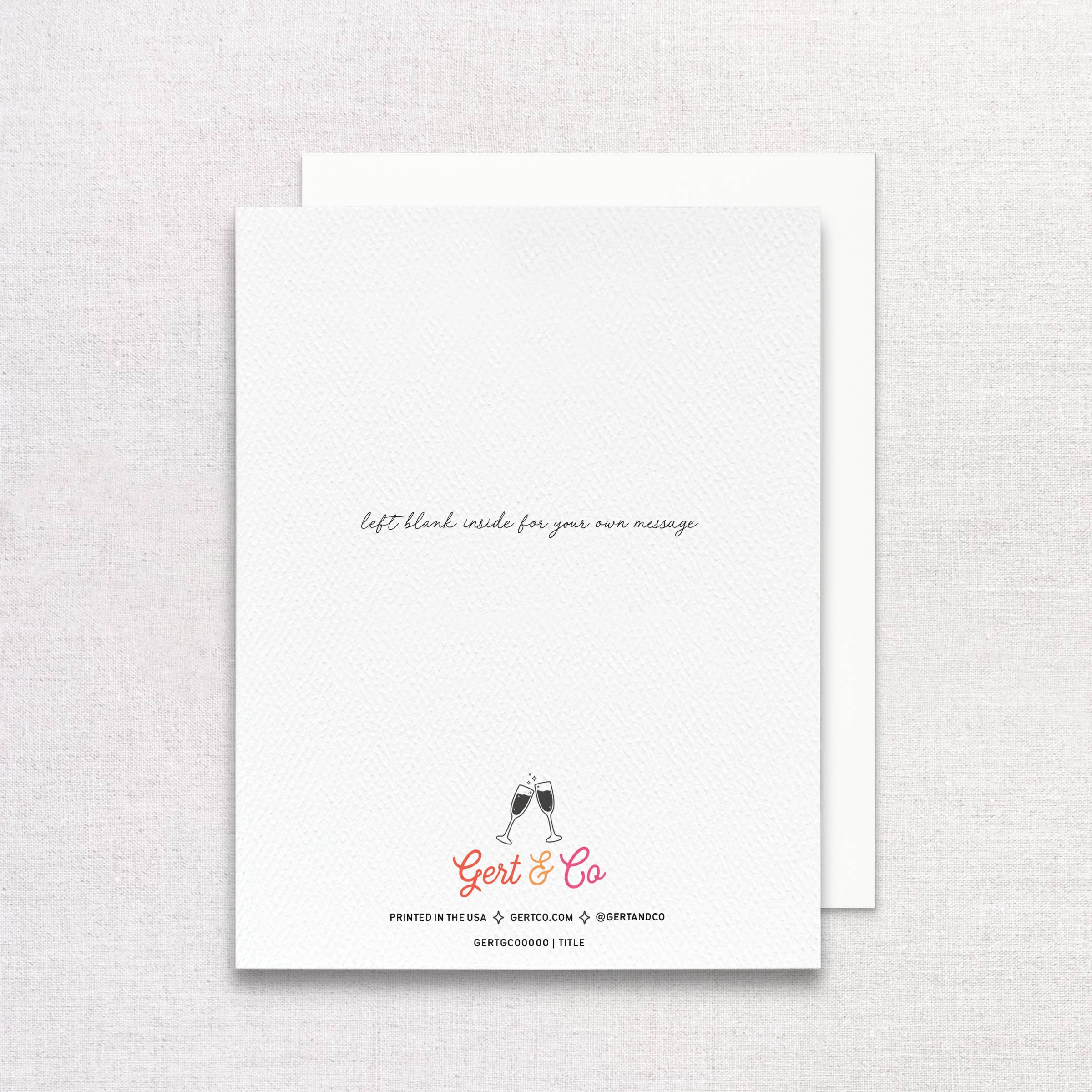 Je T'aime Greeting Card | I love you in French Card