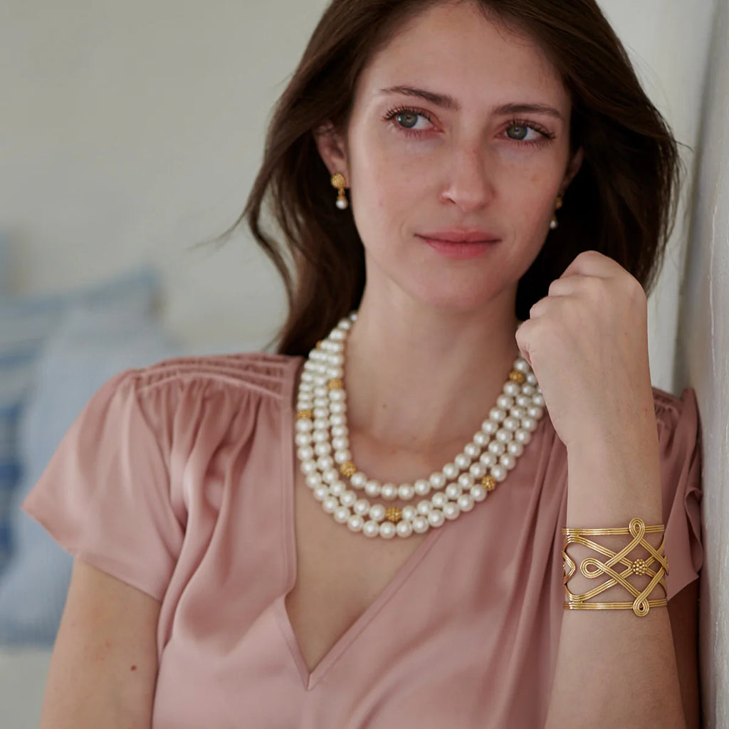Monique Compass Cuff - Gold M