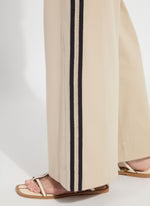 Brinne Side Stripe Trouser Crisp Khaki