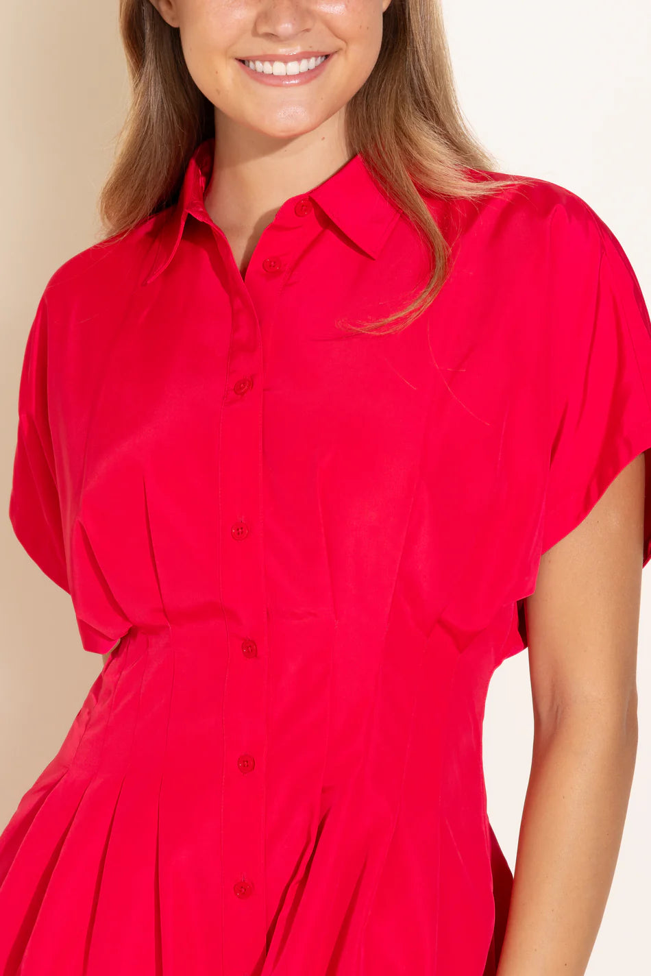 Poppy Pink Becca Dress
