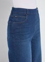 Sylvia Wide Leg Premium Indigo Black