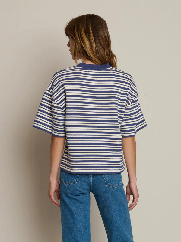 Gio Sweatshirt Blue White Stripe