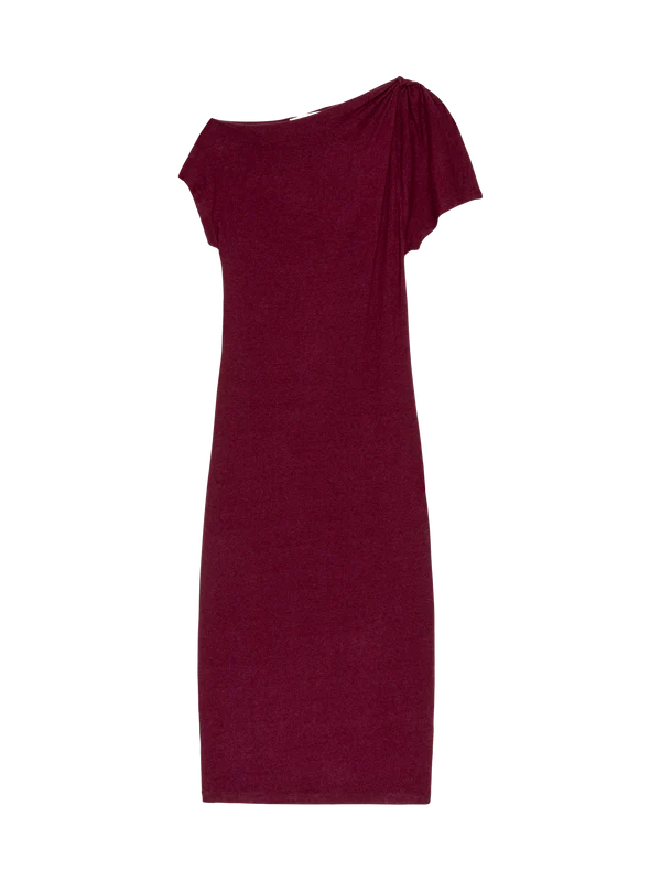 Hallie Midi Dress Port
