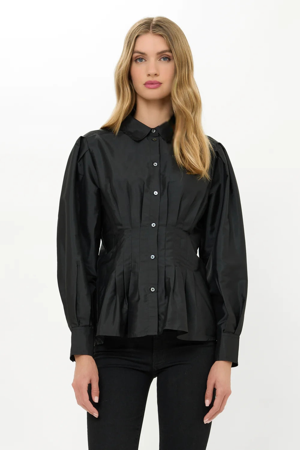 Hepburn Black Elizabeth Top