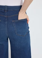 Sylvia Wide Leg Premium Indigo Black