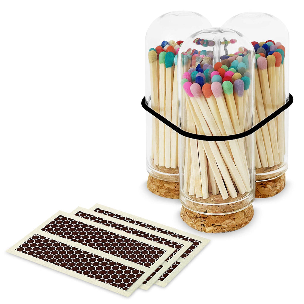 2" Matches + Mini Cloche - Colors of Your Choice + Strikers: Yellow