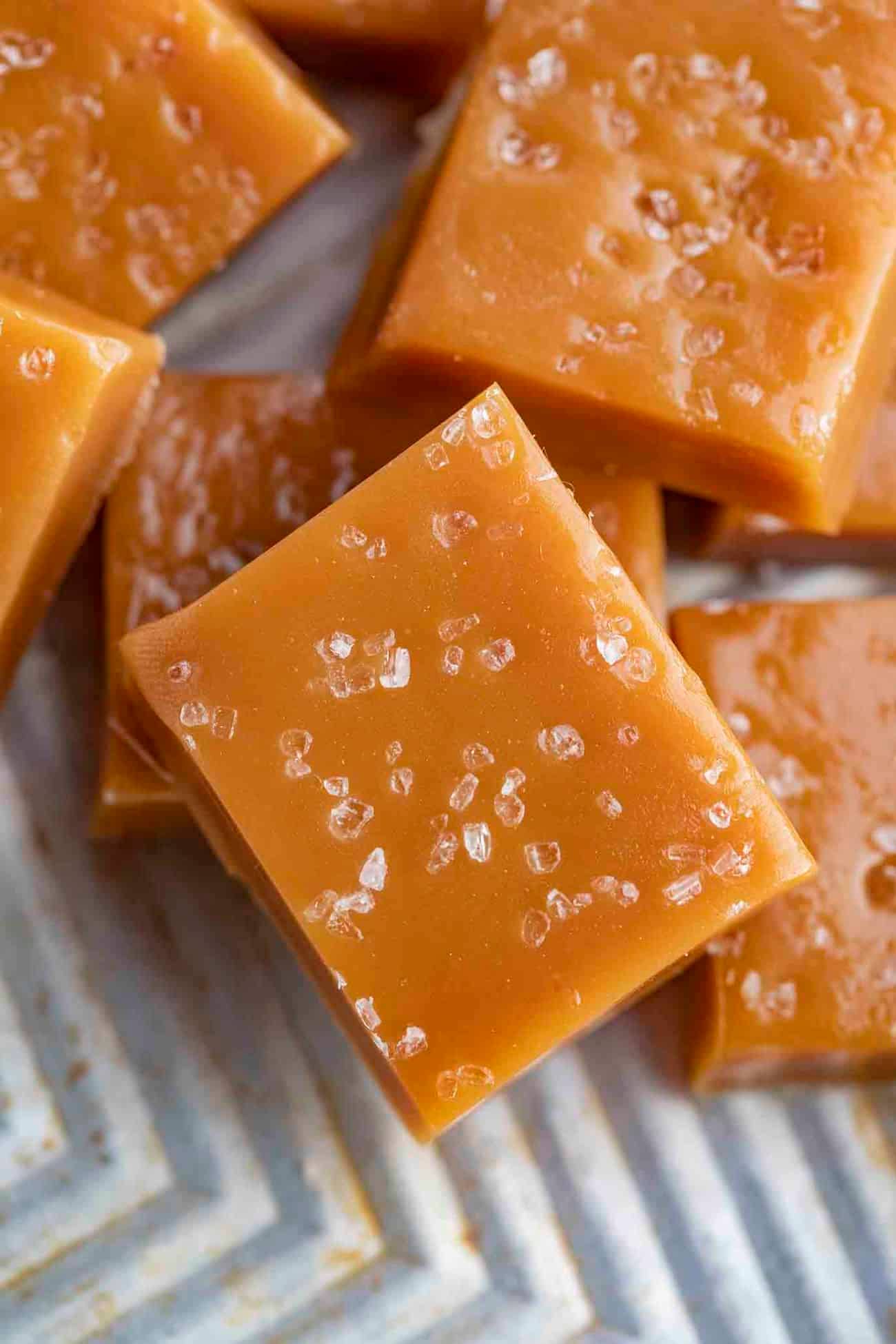 Old Fashioned, Gourmet SEA SALT Caramels: 32 count