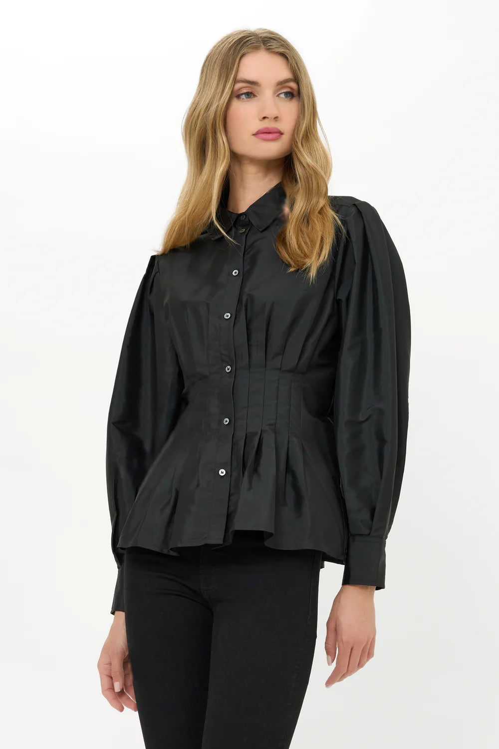 Hepburn Black Elizabeth Top