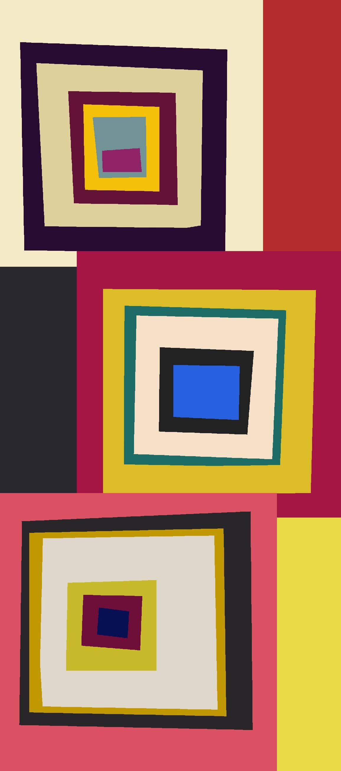 COMO Collection Eco-Blends, Fine Linens and more...: Albers 1 magenta Multi