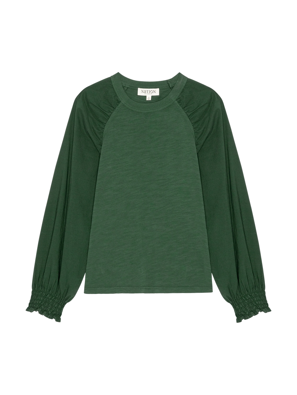 Suky Raglan Top Pine