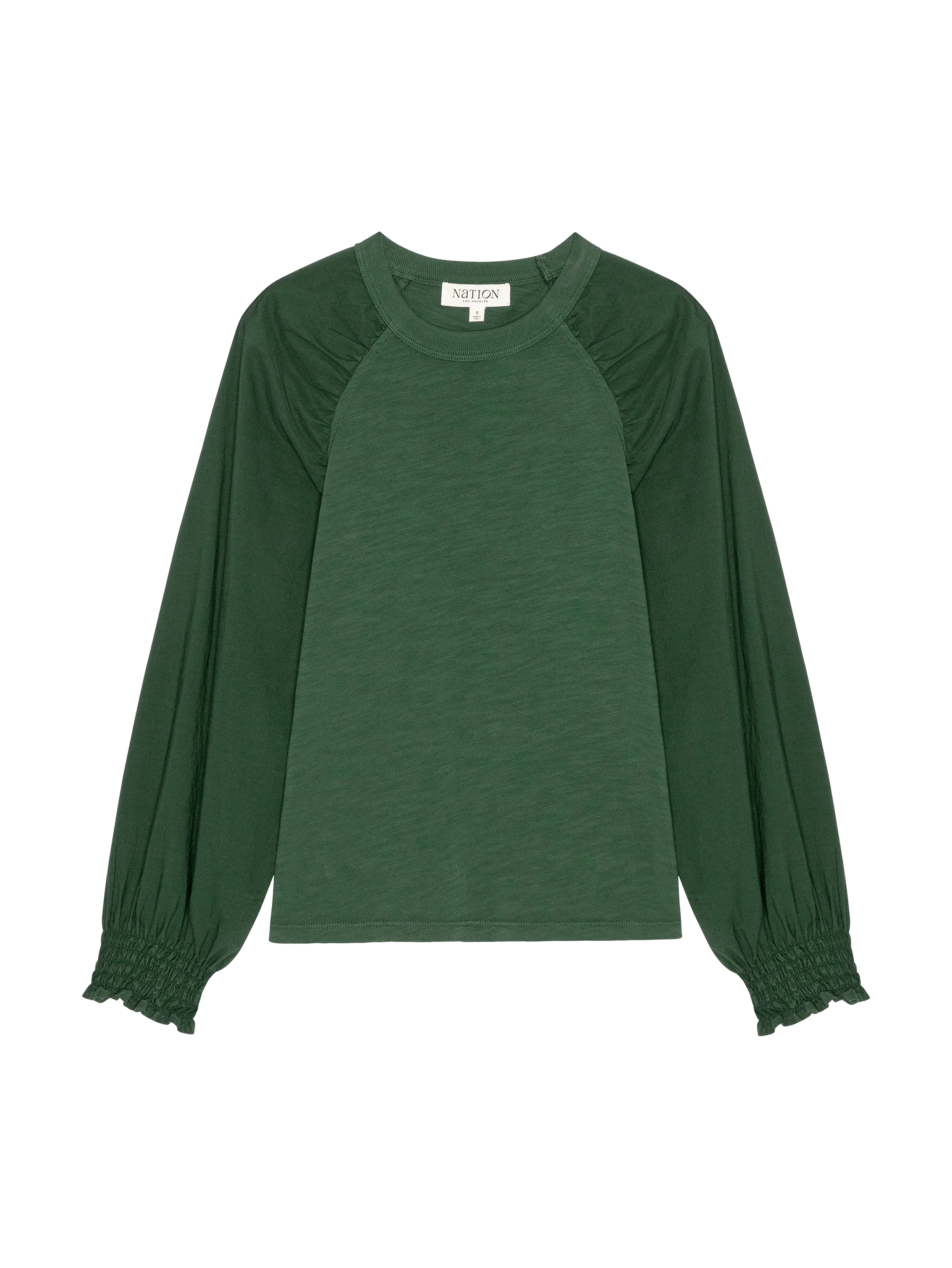 Suky Raglan Top Pine