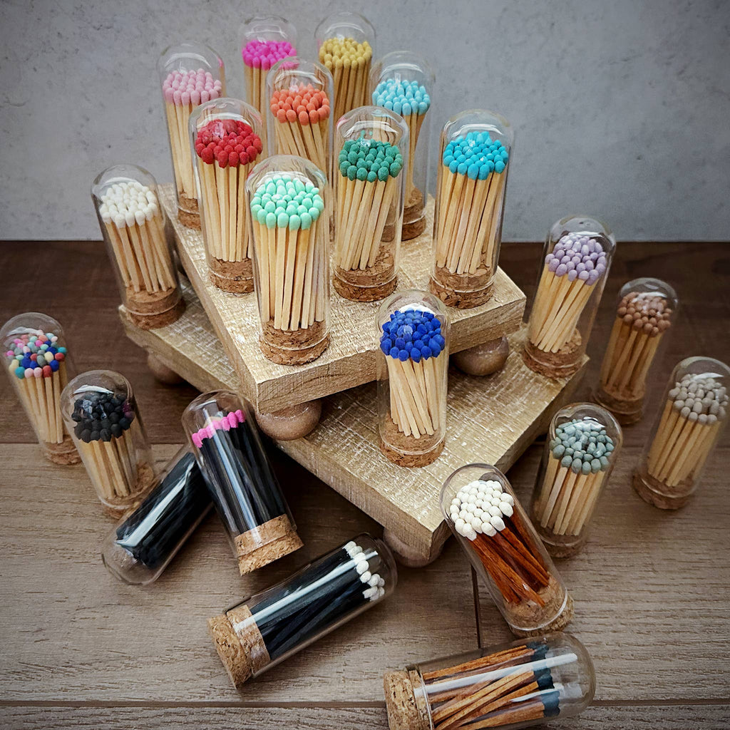 2" Matches + Mini Cloche - Colors of Your Choice + Strikers: Yellow