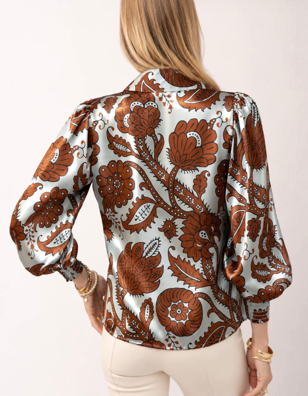 Alya Silk Blouse