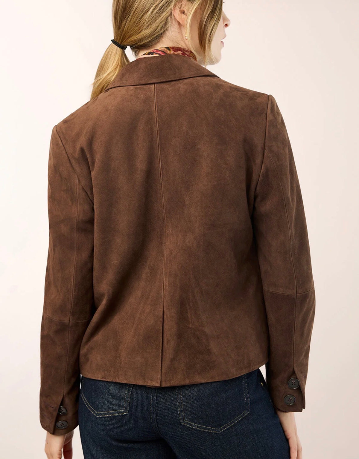 Ruby Suede Jacket Roasted Mocha